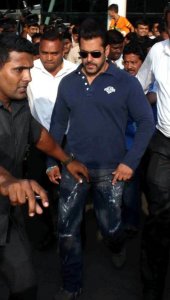 Bollywood star Salman Khan, known for his bulging biceps and off-camera temper tantrums, faces jail this week if convicted of drunkenly driving over sleeping homeless men 12 years ago, killing one of them.