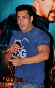 Salman Khan poses for a photograph during a promotional event for the forthcoming Hindi film 'Kick' in Mumbai in June 2014.